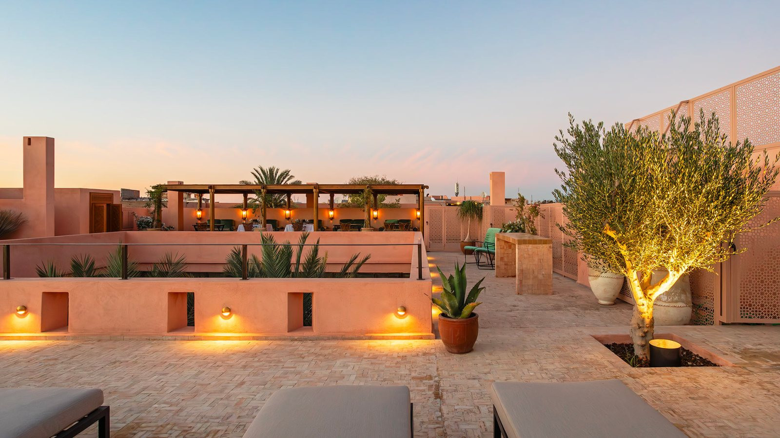 Intérieur d’une maison d’exception au Maroc